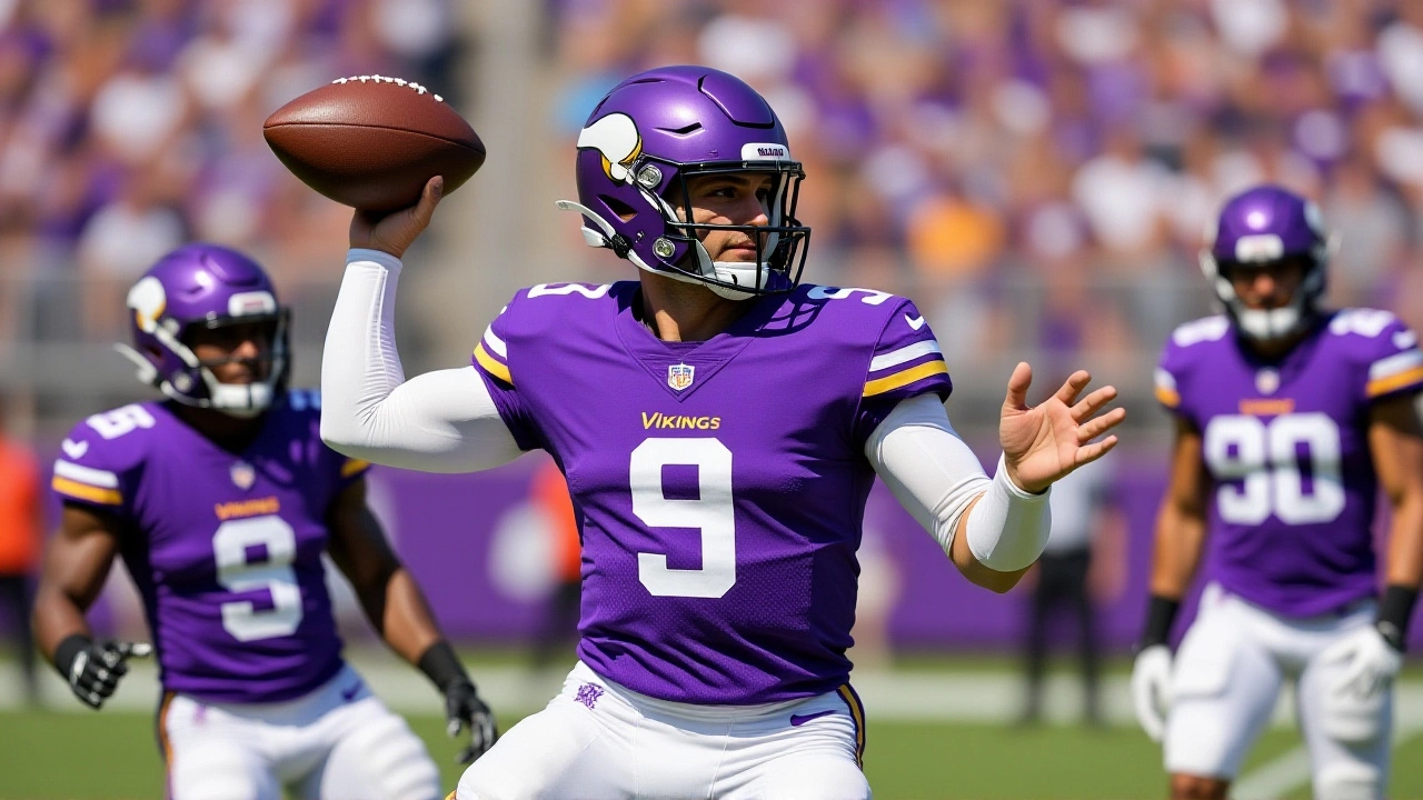 Vikings Stick with Carson Wentz vs. Chargers as McCarthy’s Ankle Holds Him Back