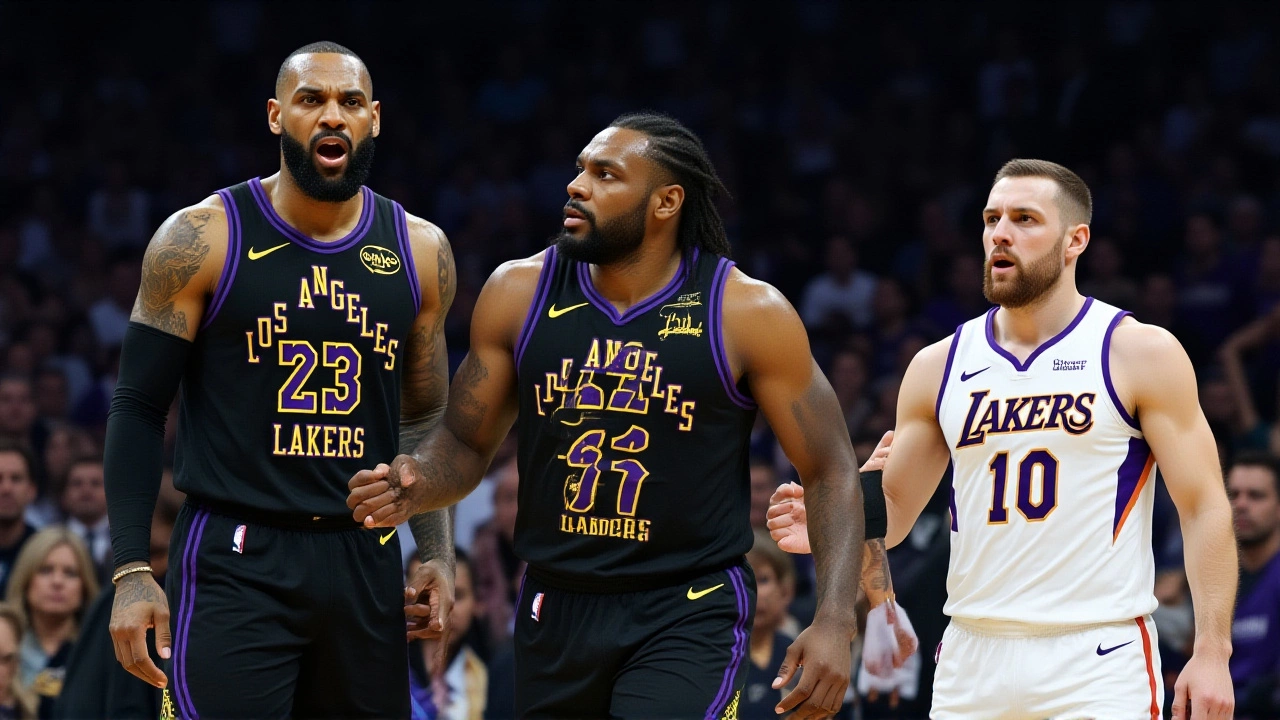 Lakers rout Jazz 140-126 as LeBron James debuts in record 23rd season